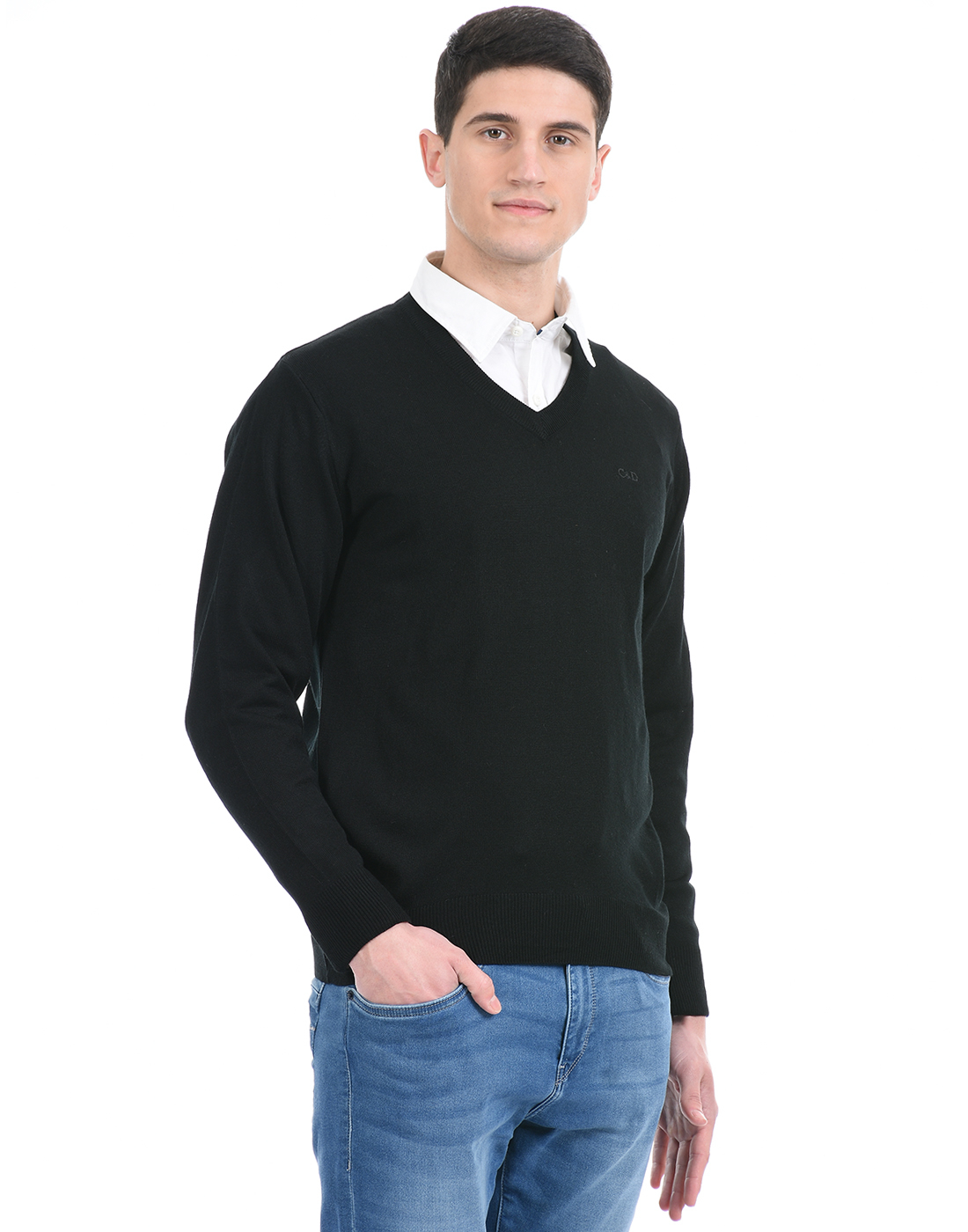 Cloak & Decker by Monte Carlo Men Maroon Pullover